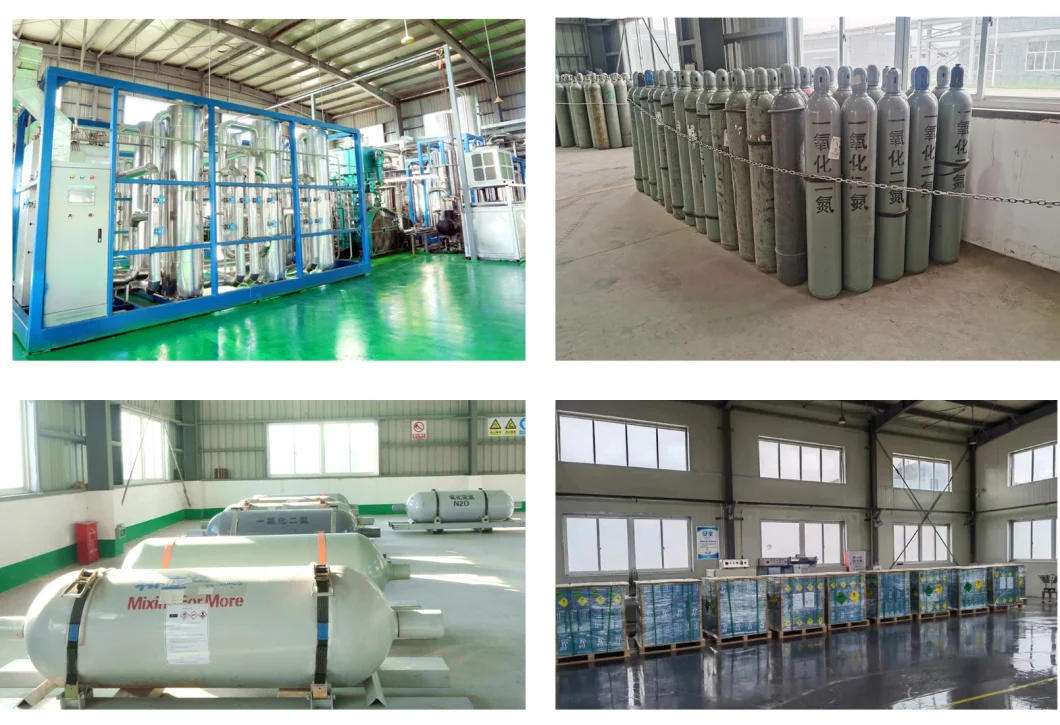 High Purity Industrial Gas Argon/N2o/Helium Gas