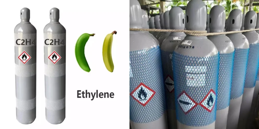 Wholesale Industrial Liquid 40L 50L Ethylene Gas Cylinder Filling 99.6% Purity C2h4 Gas