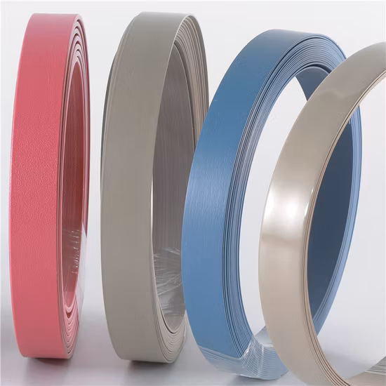0,4-3 мм глянцевые/тисненые/под дерево/сплошной цвет/текстура и другие цветные уплотнительные ленты из ПВХ по краям